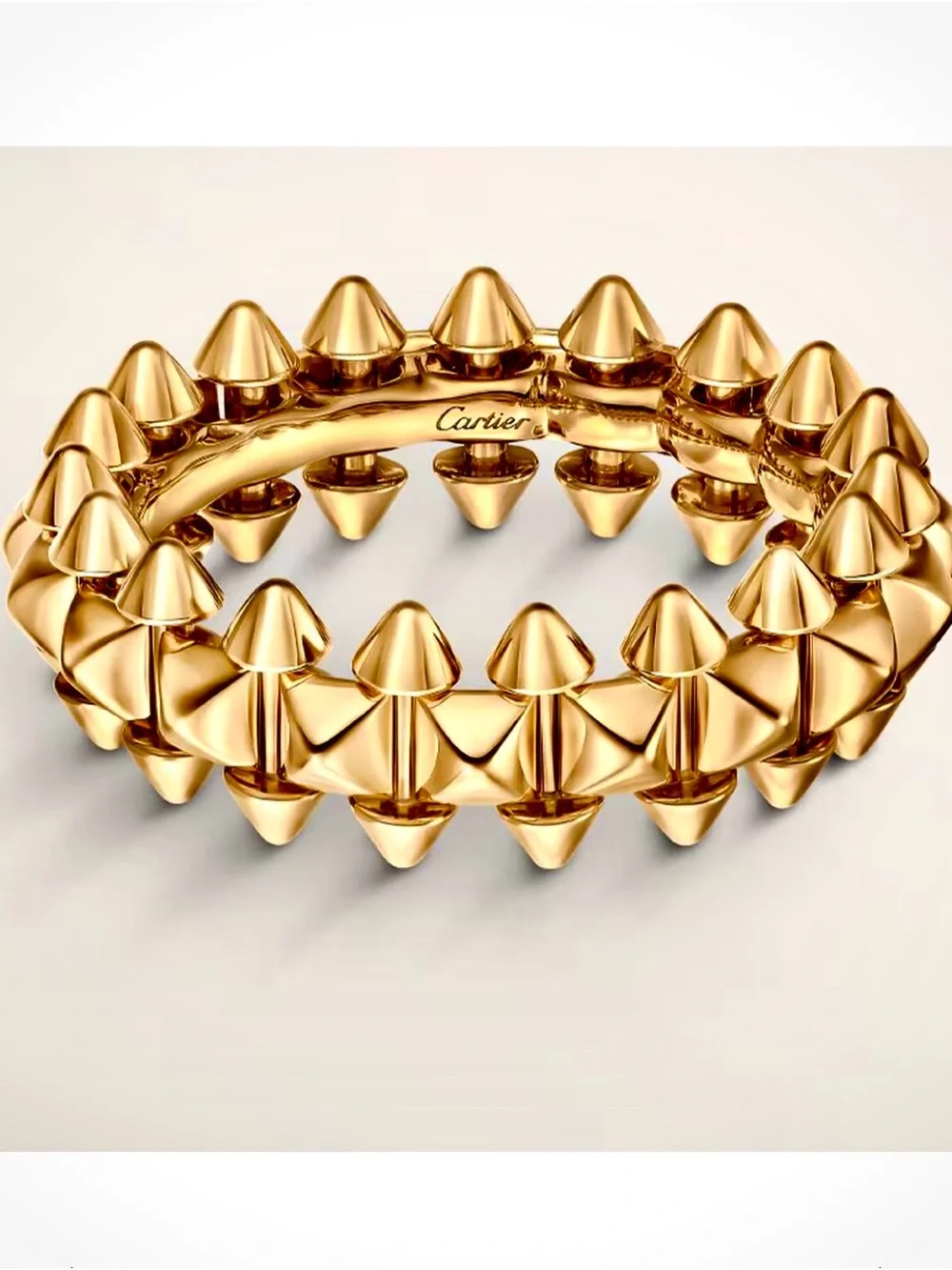 Cartier Gold Spike Ring for Women